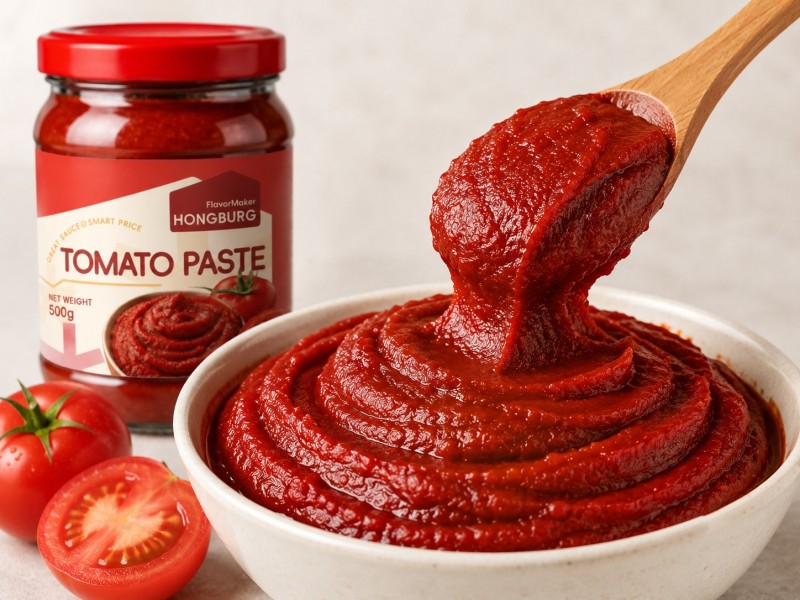 Korkeaviskositeettinen Hot Break -tomaattipasta