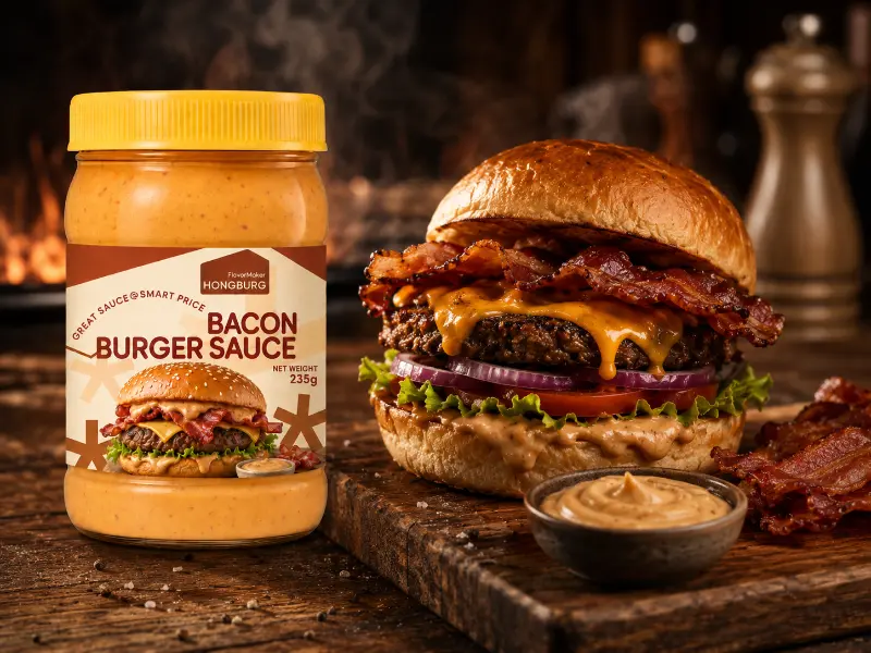 Smoky Rich Bacon Burger -kastike